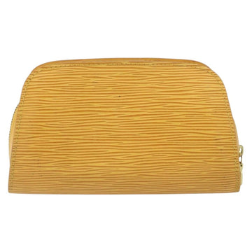 LOUIS VUITTON Epi Dauphine PM Pouch Yellow M48449 LV Auth BA9437 - 0