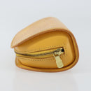 LOUIS VUITTON Epi Dauphine PM Pouch Yellow M48449 LV Auth BA9437-4