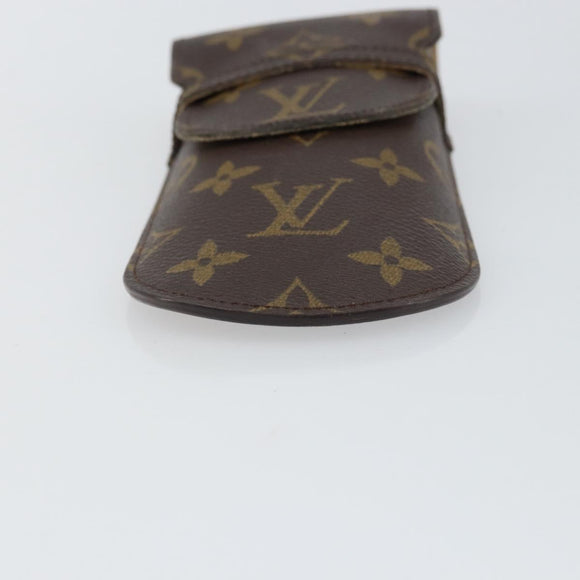 LOUIS VUITTON Monogram Etui Stilo Pen Case M62990 LV Auth BA9442