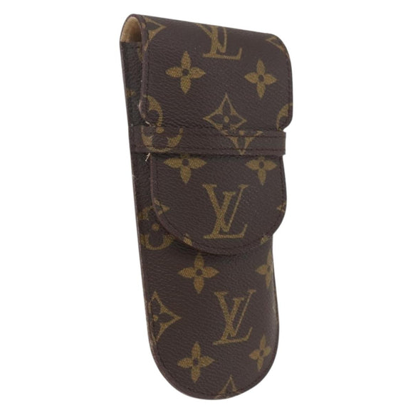 LOUIS VUITTON Monogram Etui Stilo Pen Case M62990 LV Auth BA9443