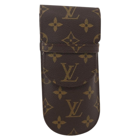 LOUIS VUITTON Monogram Etui Stilo Pen Case M62990 LV Auth BA9443