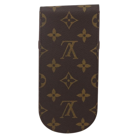 LOUIS VUITTON Monogram Etui Stilo Pen Case M62990 LV Auth BA9443