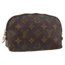 LOUIS VUITTON Monogram Pochette Cosmetic PM Pouch M43998 LV Auth BA9444-1