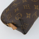 LOUIS VUITTON Monogram Pochette Cosmetic PM Pouch M43998 LV Auth BA9444-16