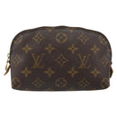 LOUIS VUITTON Monogram Pochette Cosmetic PM Pouch M43998 LV Auth BA9444-13