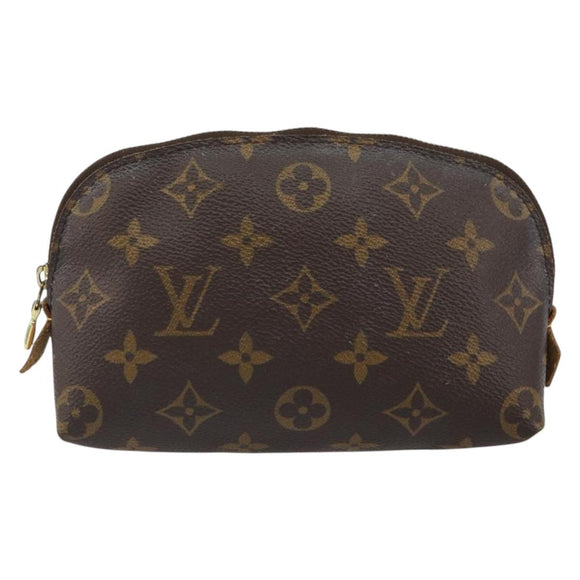 LOUIS VUITTON Monogram Pochette Cosmetic PM Pouch M43998 LV Auth BA9444