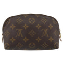 LOUIS VUITTON Monogram Pochette Cosmetic PM Pouch M43998 LV Auth BA9444-2
