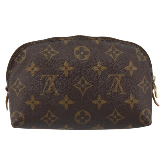 LOUIS VUITTON Monogram Pochette Cosmetic PM Pouch M43998 LV Auth BA9444