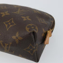 LOUIS VUITTON Monogram Pochette Cosmetic PM Pouch M43998 LV Auth BA9444-7