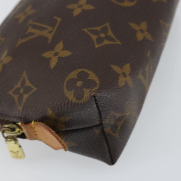 LOUIS VUITTON Monogram Pochette Cosmetic PM Pouch M43998 LV Auth BA9444