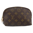 LOUIS VUITTON Monogram Pochette Cosmetic PM Pouch M43998 LV Auth BA9445-1