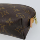 LOUIS VUITTON Monogram Pochette Cosmetic PM Pouch M43998 LV Auth BA9445-15