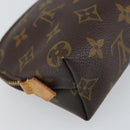 LOUIS VUITTON Monogram Pochette Cosmetic PM Pouch M43998 LV Auth BA9445-16