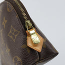 LOUIS VUITTON Monogram Pochette Cosmetic PM Pouch M43998 LV Auth BA9445-8