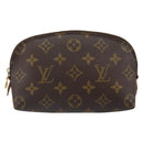 LOUIS VUITTON Monogram Pochette Cosmetic PM Pouch M43998 LV Auth BA9445-13