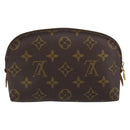 LOUIS VUITTON Monogram Pochette Cosmetic PM Pouch M43998 LV Auth BA9445-2