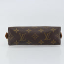 LOUIS VUITTON Monogram Pochette Cosmetic PM Pouch M43998 LV Auth BA9445-6