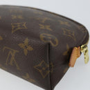 LOUIS VUITTON Monogram Pochette Cosmetic PM Pouch M43998 LV Auth BA9447-15