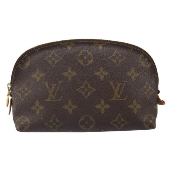 LOUIS VUITTON Monogram Pochette Cosmetic PM Pouch M43998 LV Auth BA9447