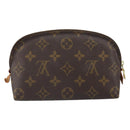 LOUIS VUITTON Monogram Pochette Cosmetic PM Pouch M43998 LV Auth BA9447-2