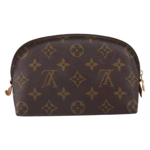 LOUIS VUITTON Monogram Pochette Cosmetic PM Pouch M43998 LV Auth BA9447