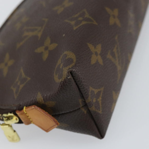 LOUIS VUITTON Monogram Pochette Cosmetic PM Pouch M43998 LV Auth BA9447