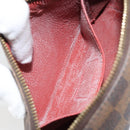 LOUIS VUITTON Damier Ebene Pochette Cosmetic PM Pouch N47516 LV Auth BA9448-11