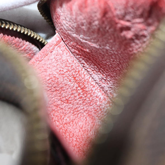 LOUIS VUITTON Damier Ebene Pochette Cosmetic PM Pouch N47516 LV Auth BA9448