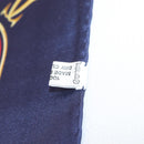CARTIER Must Line Scarf Silk Navy Auth BA9456-8