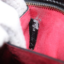 VALENTINO Rock Studs Shoulder Bag Enamel Red Gold Auth BA9458-11