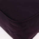 PRADA Accessory Pouch Nylon Purple Silver Auth BA9459SAV-17