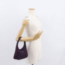 PRADA Accessory Pouch Nylon Purple Silver Auth BA9459SAV-22