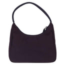 PRADA Accessoire Tas Nylon Paars Zilver Auth BA9459SAV-2