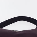 PRADA Accessory Pouch Nylon Purple Silver Auth BA9459SAV-14