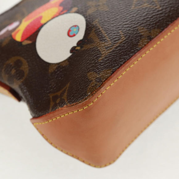 LOUIS VUITTON Monogram Panda Trotteur Shoulder Bag M51241 LV Auth BA9461SAM