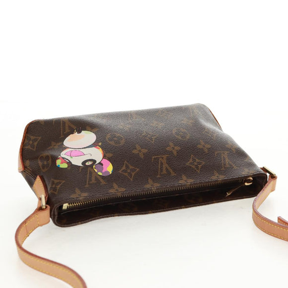 LOUIS VUITTON Monogram Panda Trotteur Shoulder Bag M51241 LV Auth BA9461SAM