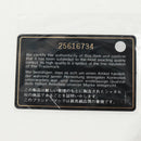 CHANEL Matelasse 25 Double Flap Chain Bag Lamb Skin Navy Silver CC Auth BA9464SM-11