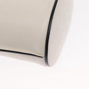 LOEWE Anagram Gate Baguette Bag Shoulder Bag Leather White Auth BA9468SAV-18