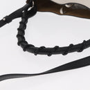 LOEWE Anagram Gate Baguette Bag Shoulder Bag Leather White Auth BA9468SAV-7