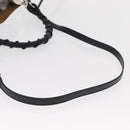 LOEWE Anagram Gate Baguette Bag Shoulder Bag Leather White Auth BA9468SAV-8