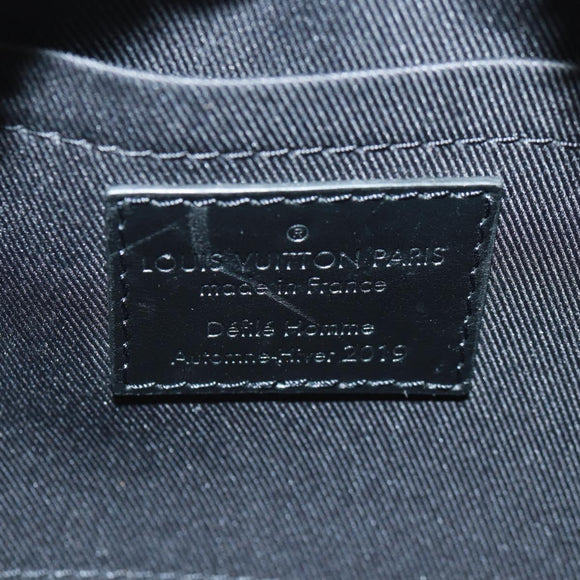 LOUIS VUITTON Taiga Rainbow Mini Soft Trunk Bag Black M30351 LV Auth BA9470SM