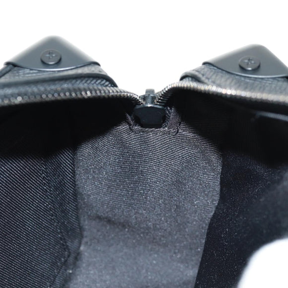 LOUIS VUITTON Taiga Rainbow Mini Soft Trunk Bag Black M30351 LV Auth BA9470SM