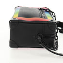 LOUIS VUITTON Taiga Rainbow Mini Soft Trunk Bag Black M30351 LV Auth BA9470SM-4