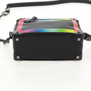 LOUIS VUITTON Taiga Rainbow Mini Soft Trunk Bag Black M30351 LV Auth BA9470SM-5