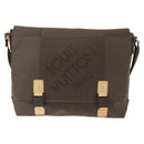 LOUIS VUITTON Damier Geant Roux Shoulder Bag Tail M93077 LV Auth BA9478-13