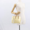 LOUIS VUITTON Monogram Vernis Reade PM Hand Bag Perle M91336 LV Auth BA9479-22