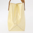 LOUIS VUITTON Monogram Vernis Reade PM Hand Bag Perle M91336 LV Auth BA9479-3