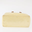 LOUIS VUITTON Monogram Vernis Reade PM Hand Bag Perle M91336 LV Auth BA9479-5
