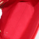 LOUIS VUITTON Monogram Vernis Reade MM Hand Bag Red Rouge M91086 LV Auth BA9480-11