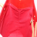 LOUIS VUITTON Monogram Vernis Reade MM Hand Bag Red Rouge M91086 LV Auth BA9480-19